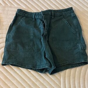 Universal Thread Women's Teal Cargo Shorts